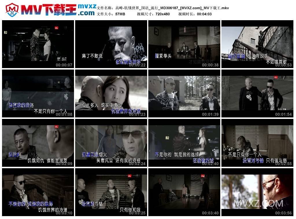 高峰-饥饿世界_国语_流行_MD306187